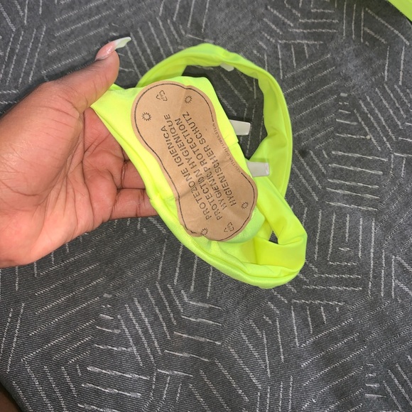 Neon two piece swimsuit bikini - Picture 2 of 4